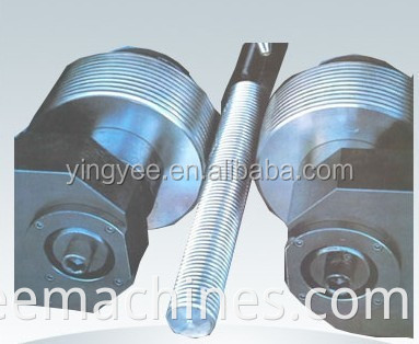 Steel bar thread rolling machine nuts and bolts making machines automatic thread making machine
